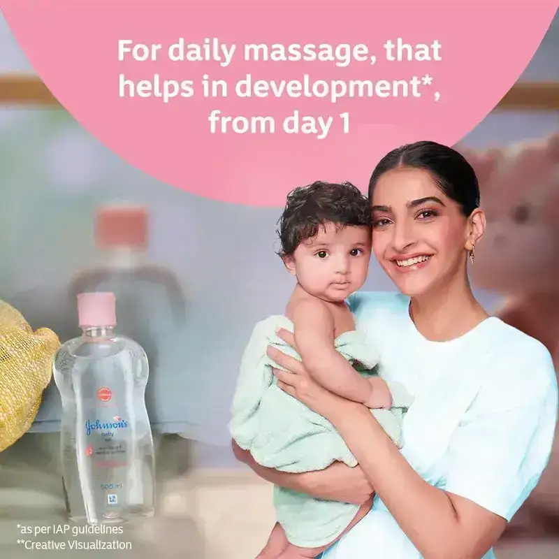 Johnson's Baby Oil with Vitamin E, 200ml image 4