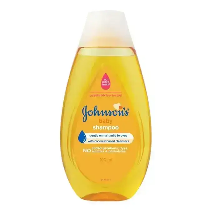 Johnson's Baby Shampoo 100ml - gentle, tear-free formula for clean and soft baby hair. Trusted mildness for daily use.
