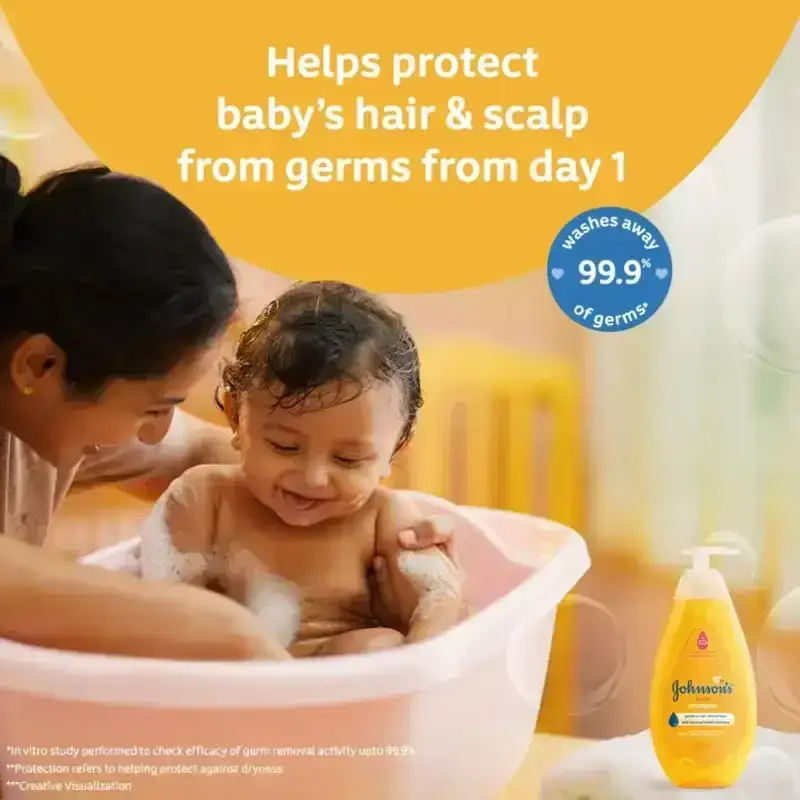 Johnson's Baby No More Tears Baby Shampoo, 500ml image 2
