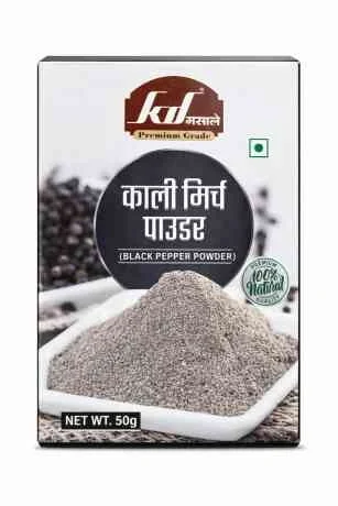 KD Black Pepper (Kali Mirch) Powder 50 gm
