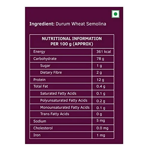  Keya 100% Durum Wheat Penne Pasta 500gm, Pack 2 image 6