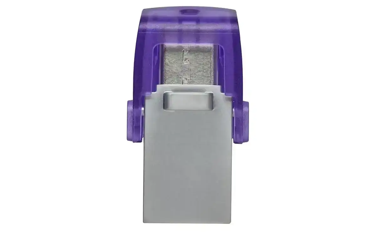 Kingston DataTraveler microDuo 3C 64GB USB-C & USB-A Pen Drive, Read Speed up to 200MB/s USB 3.2 Gen 1 Duo Connector DTDUO3CG3/64GB, 5 Year Warranty image 4