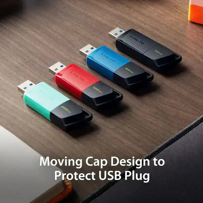 Kingston DataTraveler Exodia M 128GB USB-A Flash Drive USB 3.2 Gen 1 DTXM/128GBIN, Multicolour, 5 Year Warranty image 3