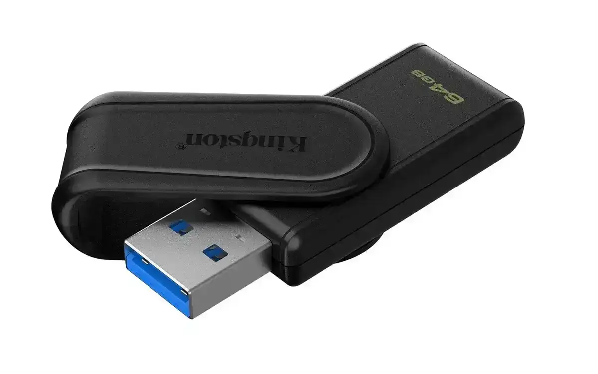 Kingston DataTraveler Exodia S 64GB Pen Drive, Swivel Cap, USB 3.2 Gen 1, Pendrive,  DTXS/64GB, 5 Year Warranty image 2