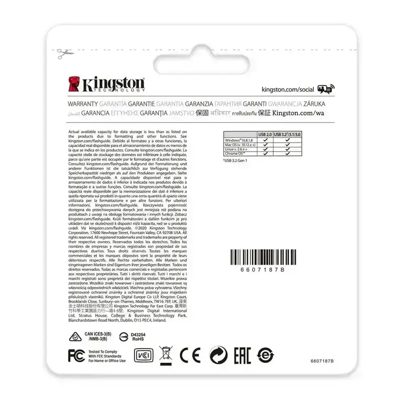 Kingston DataTraveler Kyson 512 GB pendrive USB 3.2 Gen 1, 200 MBps, Stylish Capless Metal Case (DTKN/512GB), 5 Year Warranty image 4
