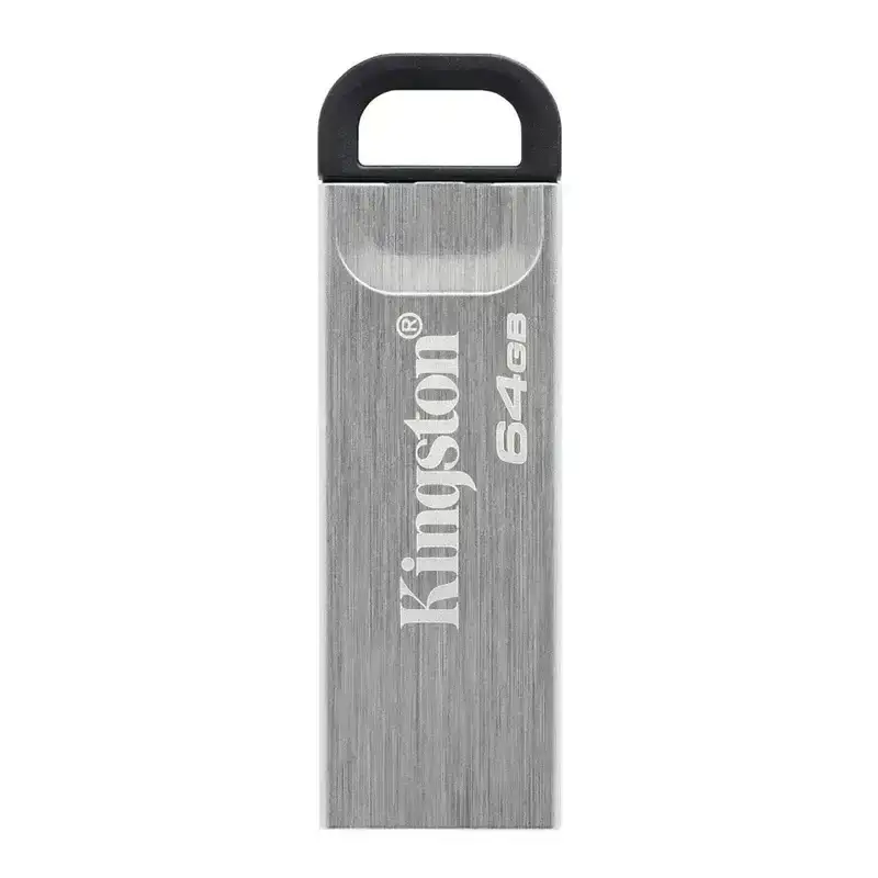 Kingston DataTraveler Kyson 64 GB pendrive USB 3.2 Gen 1, 200 MBps, Stylish Capless Metal Case (DTKN/64GB), 5 Year Warranty image 3