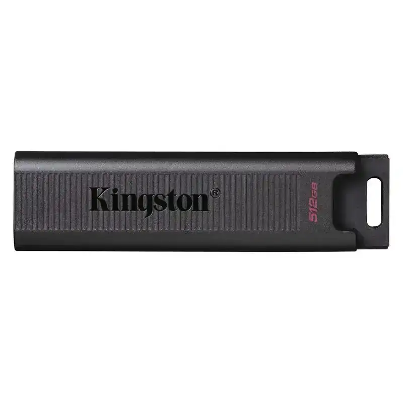 Kingston DataTraveler Max Type-A 512GB USB drive. High-performance with up to 1000MB/s read and 900MB/s write speeds.