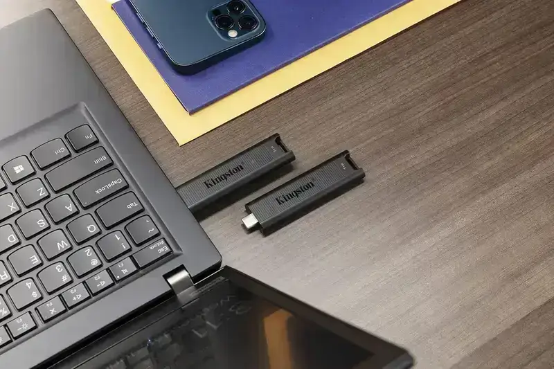 Kingston DataTraveler Max Type-A 512GB High Performance USB Type-C, Read Speed up to 1000 mbps and Write Speed up to 9000 mbps, DTMAXA/512GB, 5 Year Warranty image 5