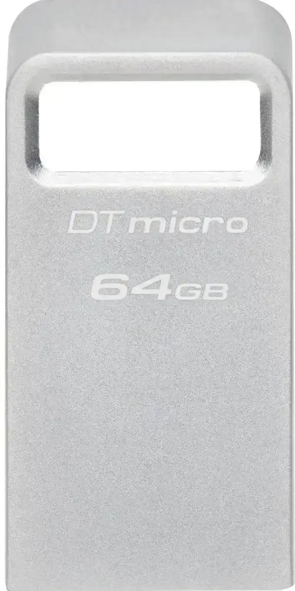 Kingston DataTraveler Micro 128GB USB Flash Drive Metal Design USB 3.2 Gen 1, Read Speed up to 200MB/s, DTMC3G2/128GB, 5 Year Warranty image 2