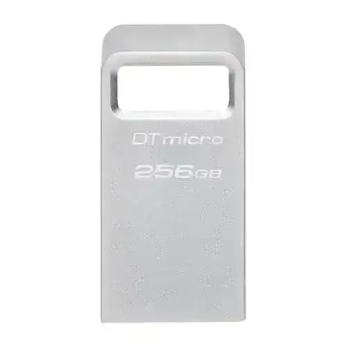 Kingston DataTraveler Micro 256GB USB Flash Drive Metal Design USB 3.2 Gen 1, Read Speed up to 200MB/s, DTMC3G2/256GB, 5 Year Warranty image 4