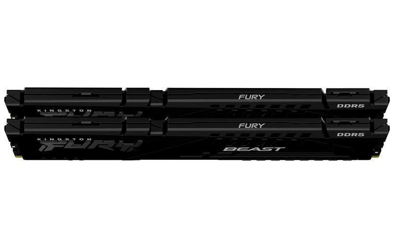 Kingston Fury Beast 32GB (2x16GB) 6000MHz DDR5 RAM, CL40 DIMM Desktop Memory, With Heatsink, KF560C40BBK2-32, Black, 10 Year Warranty image 8