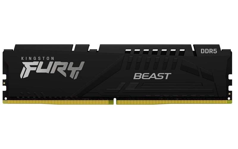 Kingston Fury Beast 32GB (2x16GB) 6000MHz DDR5 RAM, CL40 DIMM Desktop Memory, With Heatsink, KF560C40BBK2-32, Black, 10 Year Warranty image 10