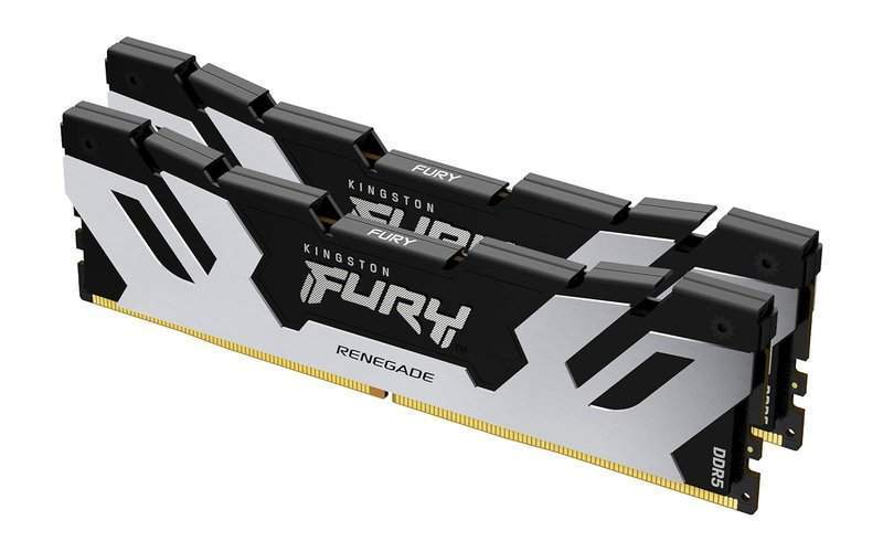 Kingston Fury Beast 32GB (2x16GB) DDR5 6000MT/s CL32 Desktop Memory with Heatsink - Black