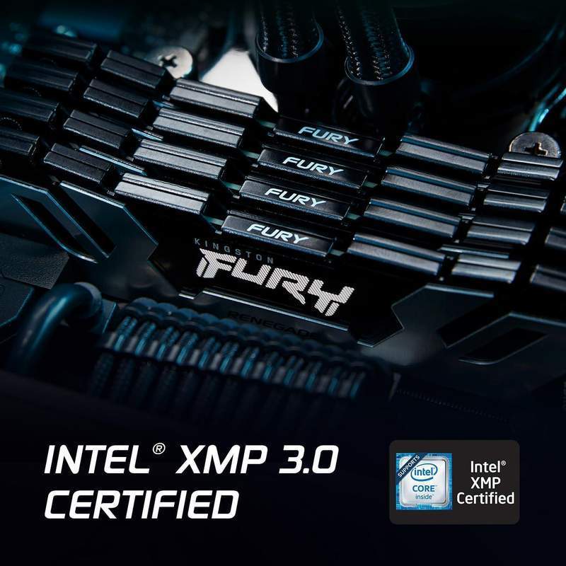 Kingston Fury Beast 32GB (2x16GB) 6000MT/s DDR5 RAM, CL32 DIMM Desktop Memory, With Heatsink, KF560C32RSK2-32, Black, 10 Year Warranty image 4