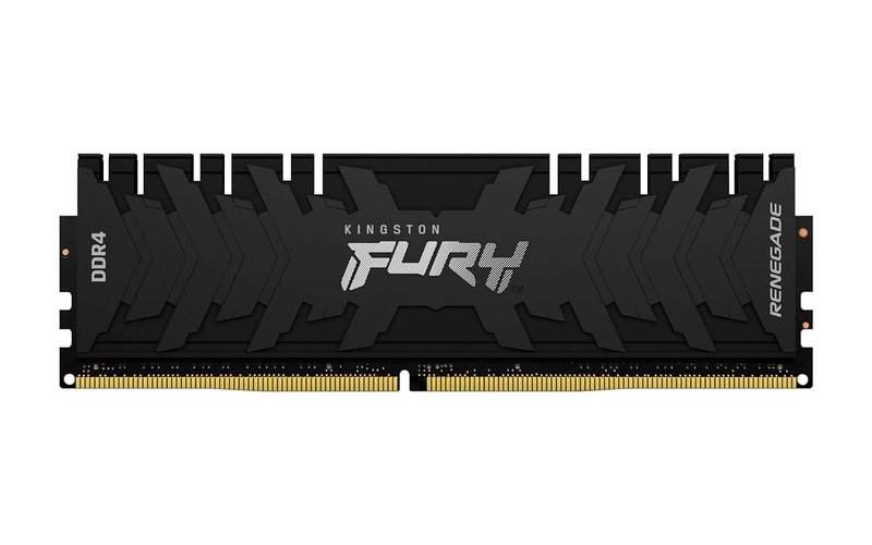 Kingston Fury Beast 8GB 3600MHz DDR4 desktop RAM. Black CL16 DIMM, Renegade RGB. KF436C16RBA/8, 10-year warranty.