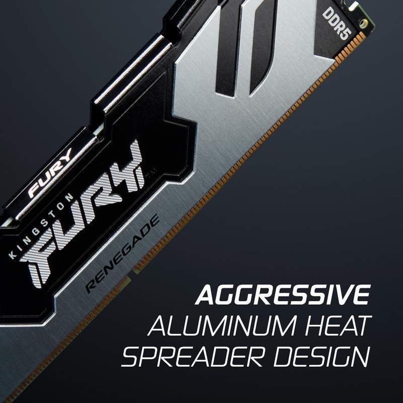 Kingston Fury Beast 32GB (2x16GB) 6000MT/s DDR5 RAM, CL32 DIMM Desktop Memory, With Heatsink, KF560C32RSK2-32, Black, 10 Year Warranty image 6