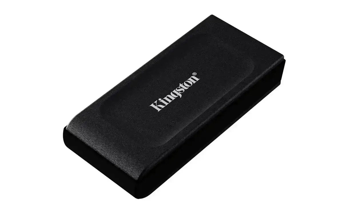 Kingston XS1000 1TB External SSD. Pocket-sized USB Type-C 3.2 Gen 2 SSD with up to 1050MB/s transfer speed.
