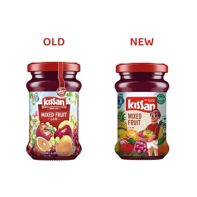 Kissan Mixed Fruit Jam , With Real Fruit Ingredients, 200gm image 4
