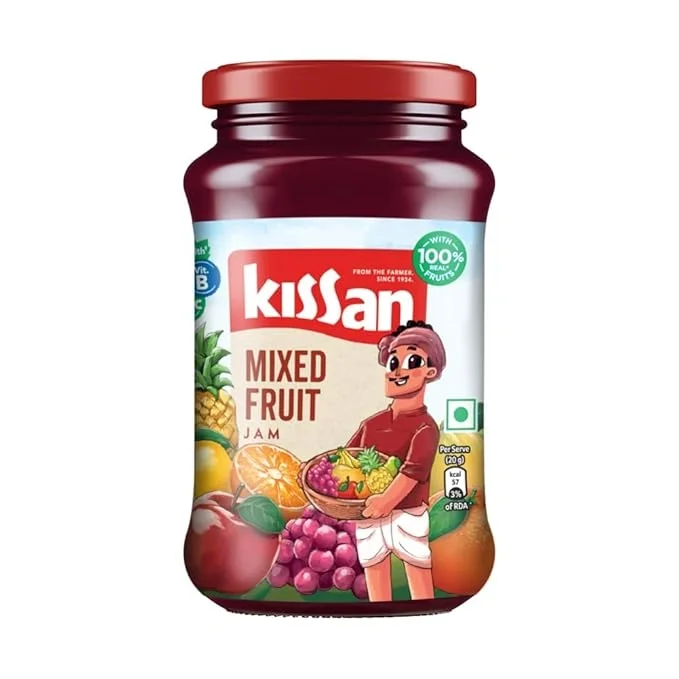 Kissan Mixed Fruit Jam, 500gm