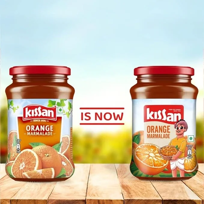 Kissan Orange Marmalade Jam, 500gm, 100% Real fruit ingredients image 5