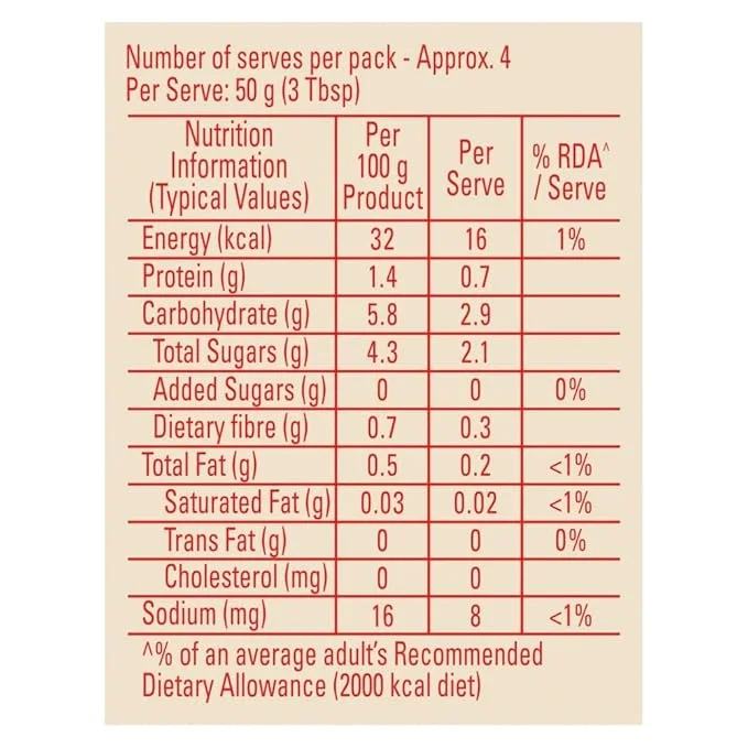 Kissan Tomato Puree 200g Pack | Perfect for Cooking & Gravies image 3