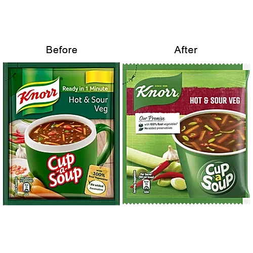  Knorr Hot Sour Cup A Soup Real Vegetables, 12g g image 6
