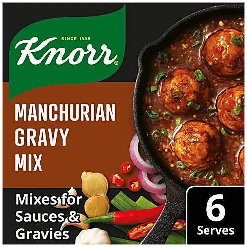 Knorr Chinese Manchurian Gravy Mix, Serves 6, 55 grams