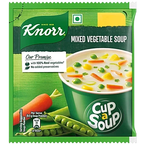  Knorr Mixed Vegetable Cup A Soup Powder, 10.5 g image 2