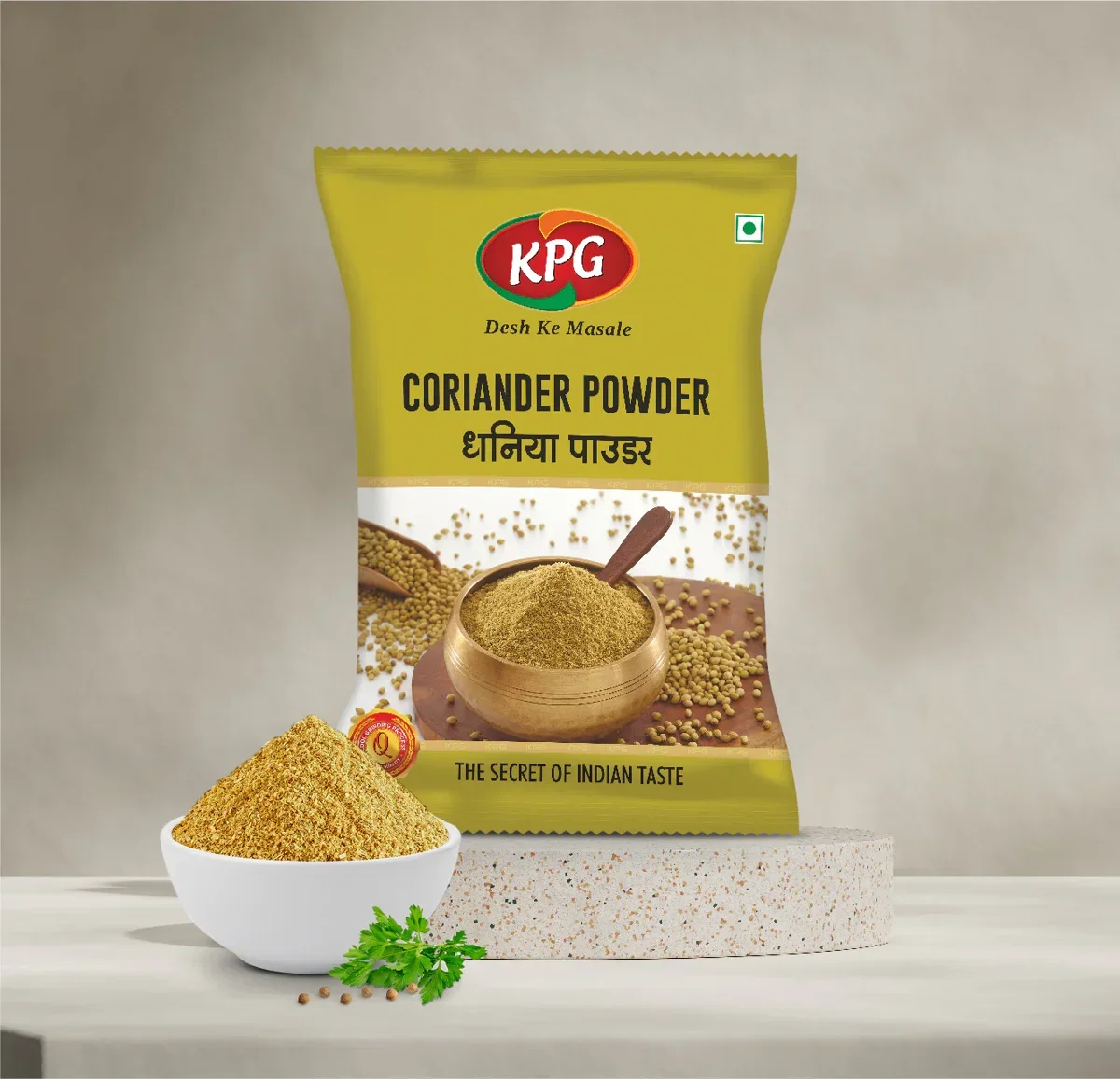 KPG Premium Coriander (Daniya) Powder – Aromatic Spice, 200g  image 2