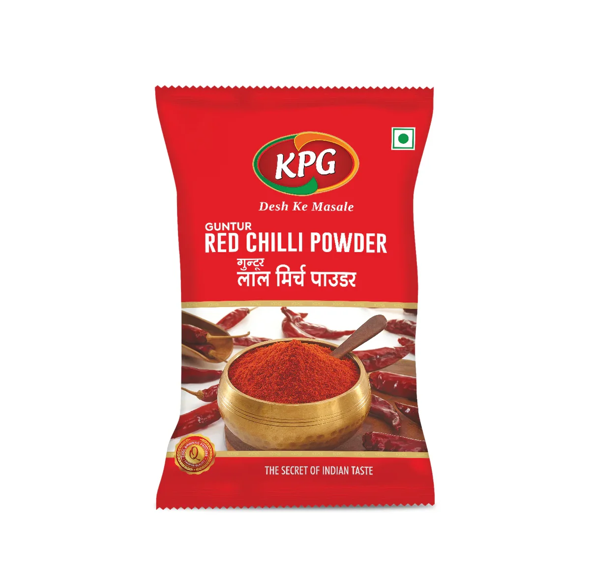 KPG Red Chilli Powder - Premium Guntur Spice Blend, 100 g