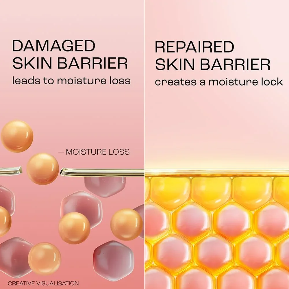 Lakmé Peach Milk Creme Moisturizer with 2% Pro-Ceramide & Peptides | Repairs Damaged Skin Barrier & Gives Intense Hydration | For Dry, Norma & Sensitive 200g image 4