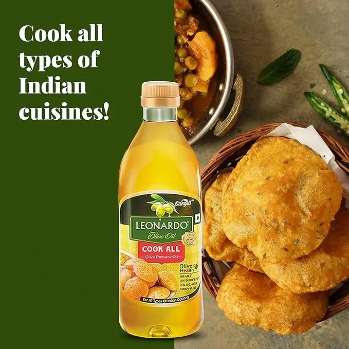 Leonardo Pomace Olive Oil 1 L – Ideal for Indian Cooking image 2
