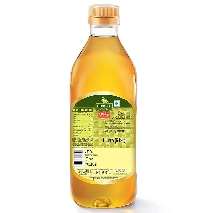 Leonardo Pomace Olive Oil 1 L – Ideal for Indian Cooking image 5