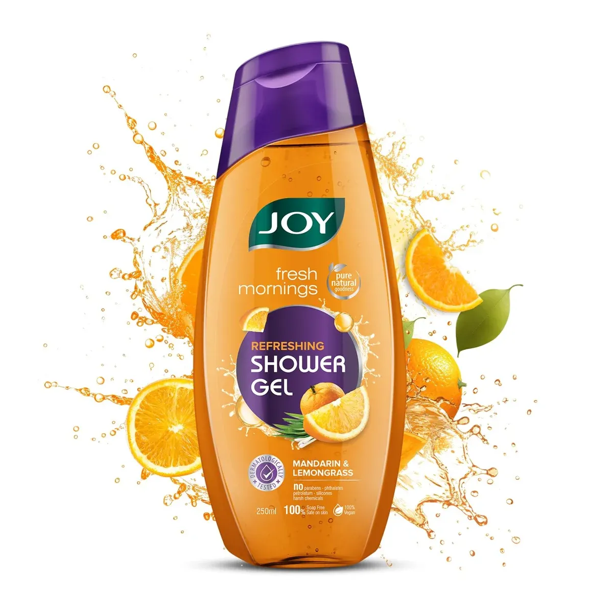 Joy Shower Gel Body Wash – Mandarin & Lemongrass, 250ml