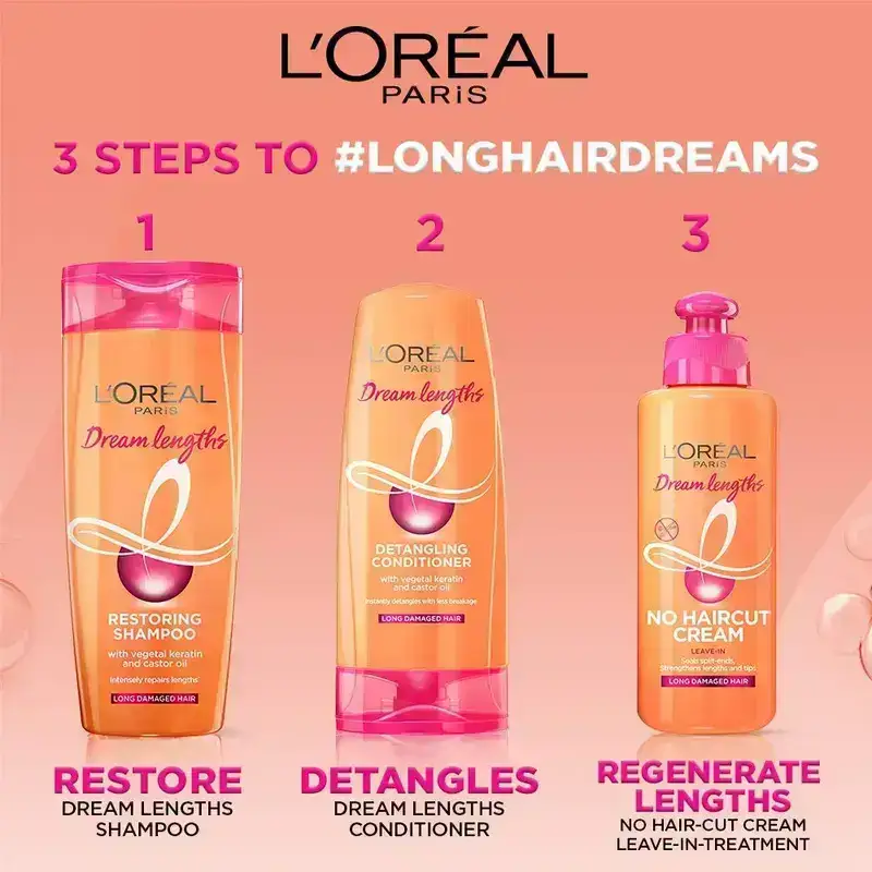 L'Oréal Paris, Dream Lengths Shampoo, 650 ml image 6