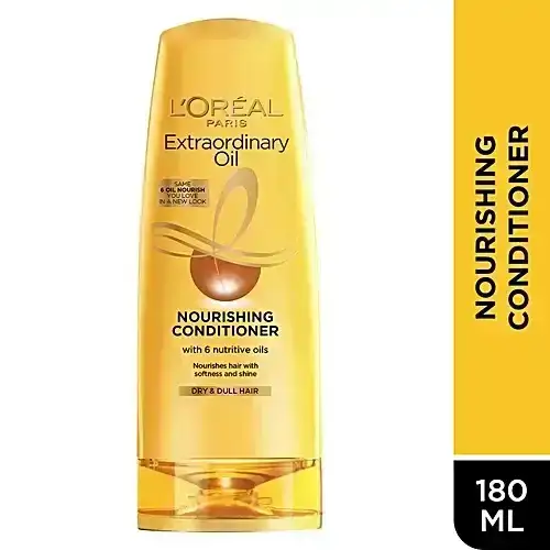 L'Oreal Paris Extraordinary Oil Nourishing Conditioner 180ml. Deeply nourishes dry hair for smoothness and shine.