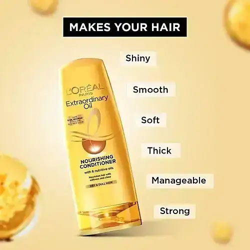 L'Oreal Paris Extraordinary Oil Nourishing Conditioner, 180ml image 3