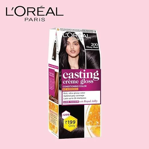 L'Oreal Paris Casting Crème Gloss Small Pack Hair Colour, 316 Burgundy, 45G image 2