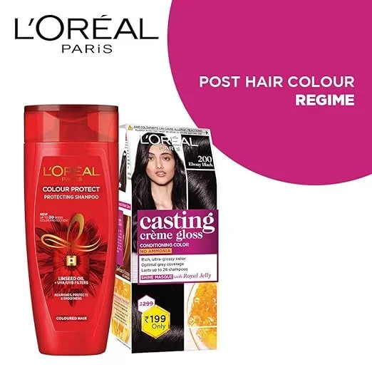 L'Oreal Paris Casting Crème Gloss Small Pack Hair Colour, 316 Burgundy, 45G image 3