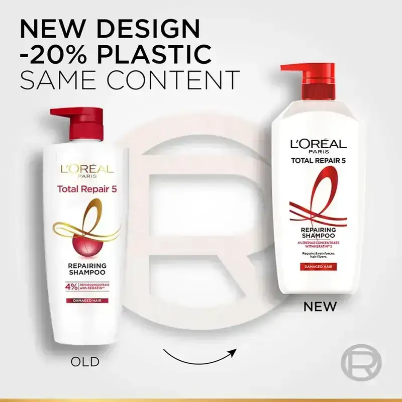 L'Oreal Paris,Total Repair 5 Shampoo, 650 ml image 3