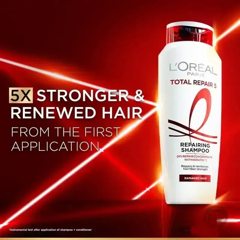 L'Oreal Paris,Total Repair 5 Shampoo, 650 ml image 7