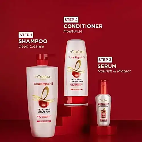 L'Oreal Paris,Total Repair 5 Shampoo, 340 ml image 4