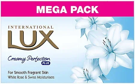 LUX International Creamy Perfection Plus Soap 500g | Swiss Moisturizer for Glowing Skin
