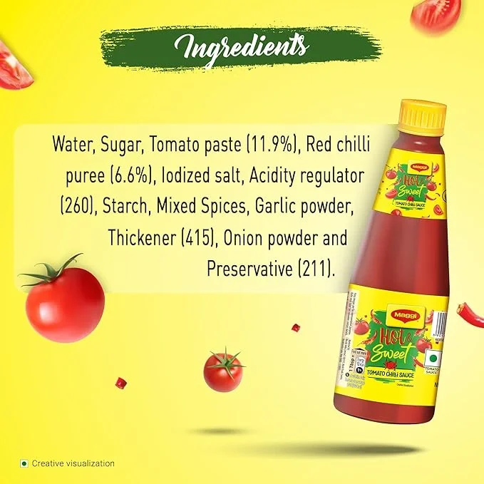 MAGGI Hot & Sweet Tomato Chilli Sauce, 1kg image 10