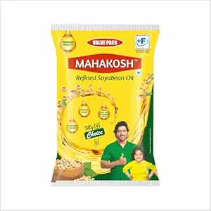 Mahakosh Refined Soyabean Oil 750g Pouch
