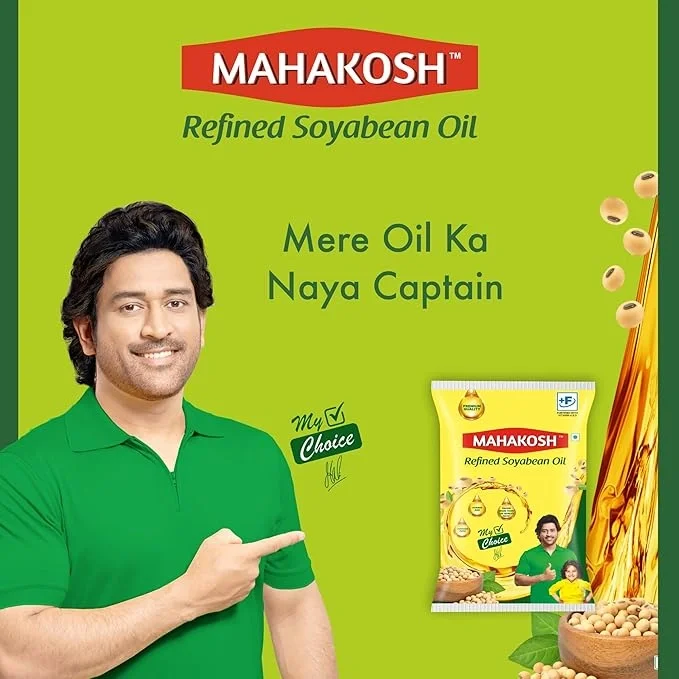 Mahakosh Refined Soyabean Oil 770/750 g Pouch (Weight May Vary) image 3
