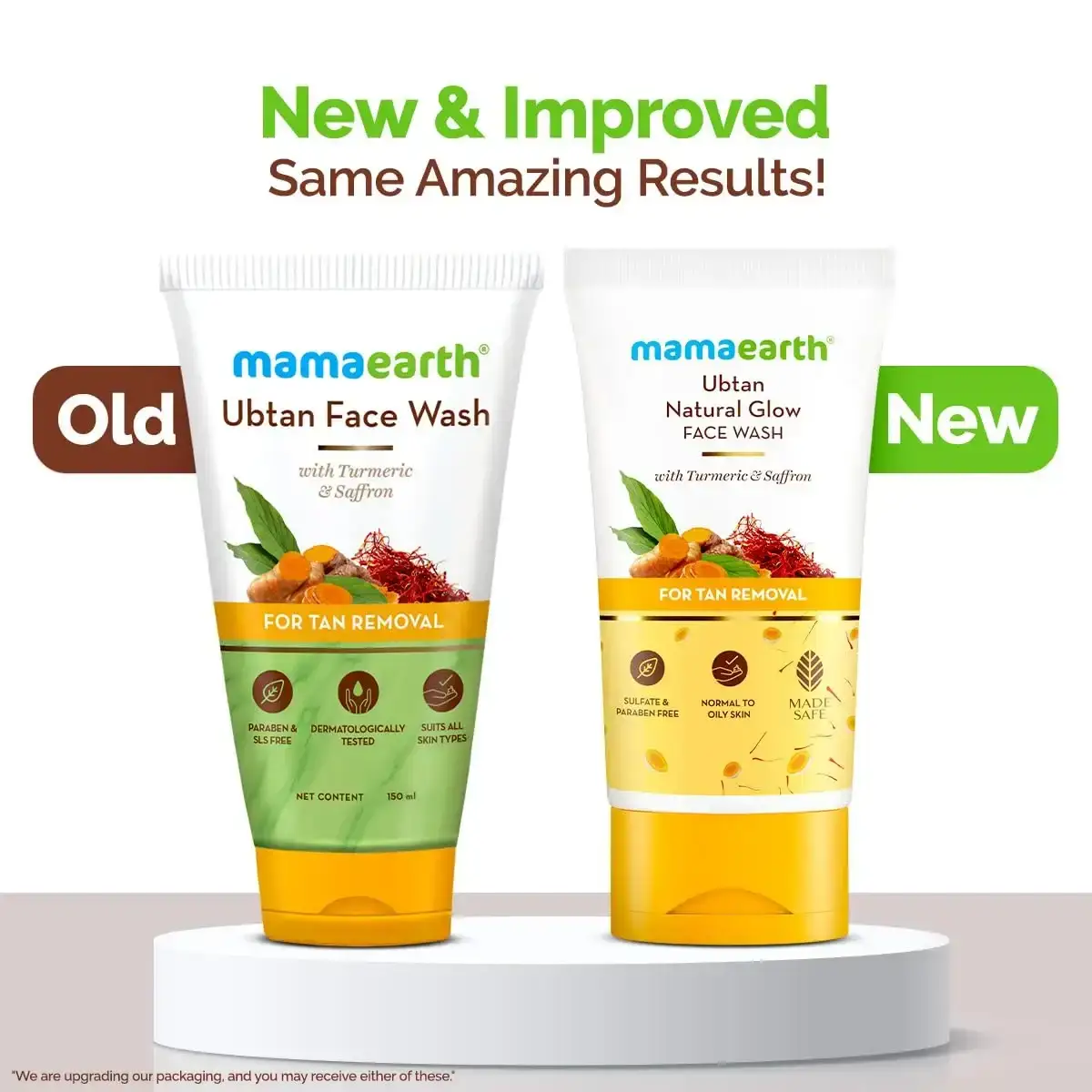 Mamaearth Ubtan Natural Glow Face Wash, 150ml image 8