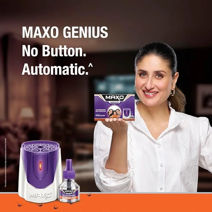 Maxo Genius Automatic Max Protection Combo – 1 Machine + 45ml Refill image 4