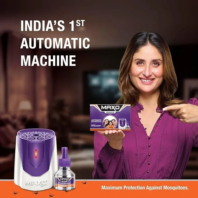 Maxo Genius Automatic Max Protection Combo – 1 Machine + 45ml Refill image 5