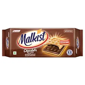 Mayora Malkist Chocolate Flavoured Cracker Biscuits Jumbo Pack, 144 Gram